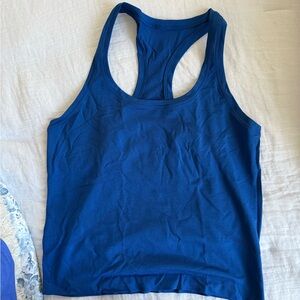 lululemon athletica Blue Tank Top